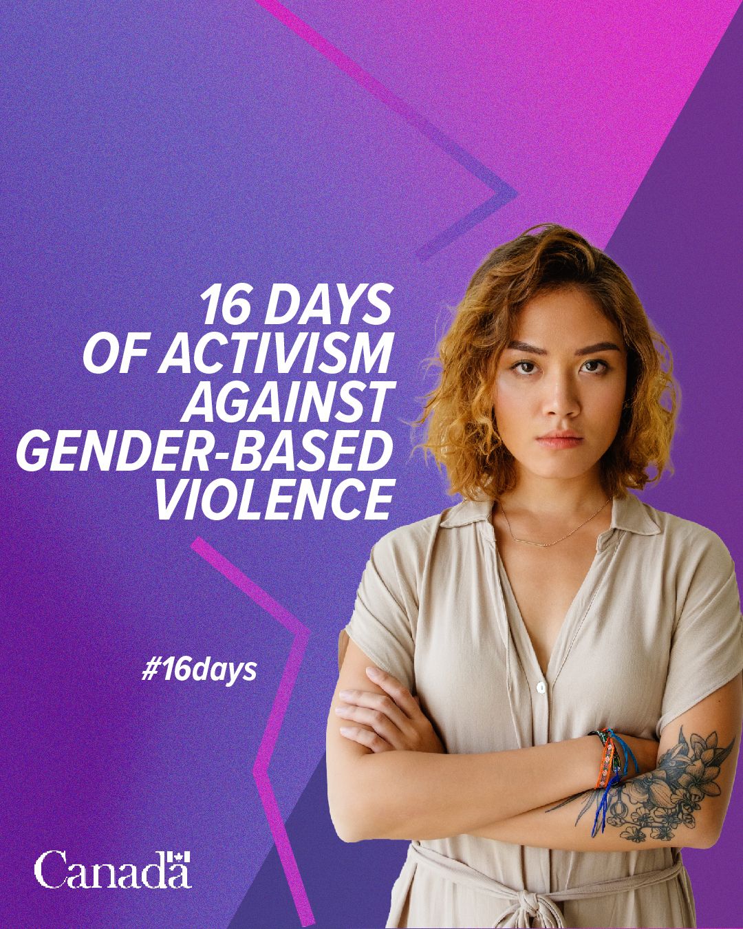 16 Days of Activism Against Gender-based Violence Instagram