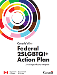 cover page of the Federal 2SLGBTQI+ Action Plan