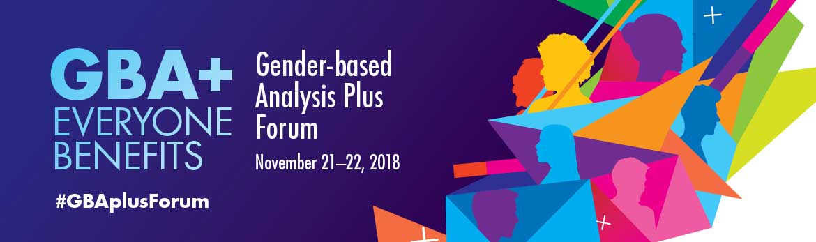 Banner for Gender-based Analysis Plus Forum