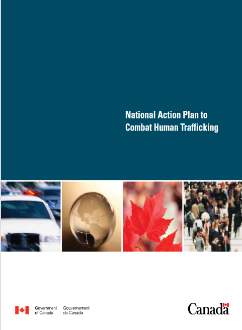 Cover of the National Action Plan to Combat Human Trafficking